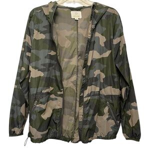 Camouflage Windbreaker Jacket
